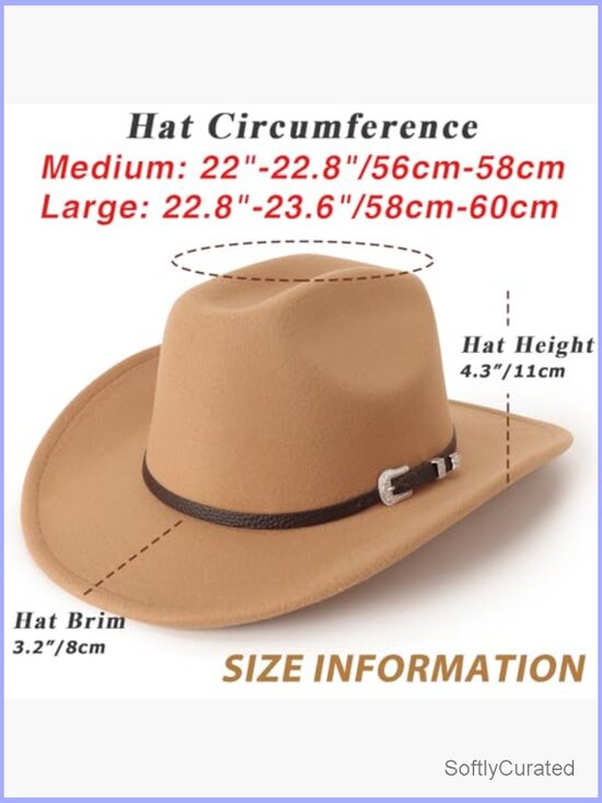 Glitter Cowboy Hat Wide Brim Rhinestone Cowgirl Hat Felt Fedora Western Hat main image 4